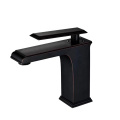 YLB0139-S great quality single handle brass mixer tap black bathroom basin mixer